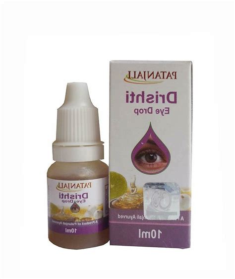 Patanjali Drishti Eye Drops 2 Packs x 10ml