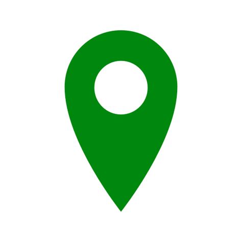 Icono De Pin De Ubicación Verde