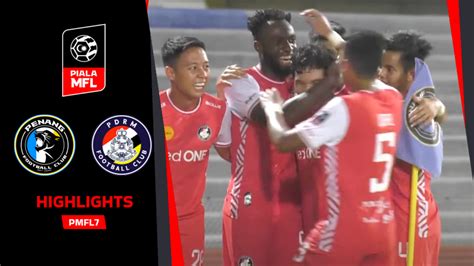 Malaysian Football League Penang Fc Pdrm Fc Pmfl Highlights