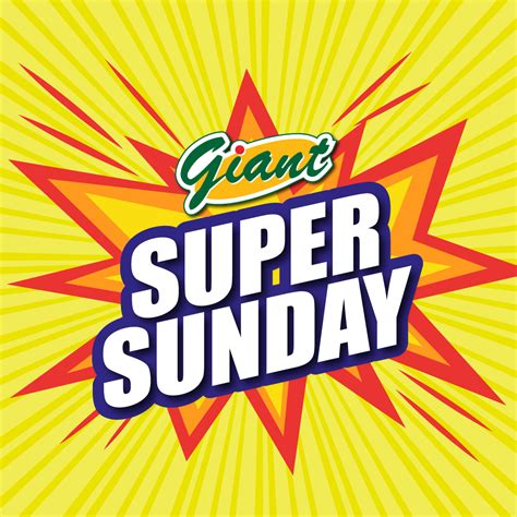 Giant Malaysia - 💥💥 Our GIANT Super Sunday deals is here... | Facebook