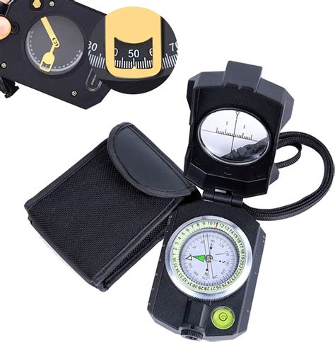 Compass Sportneer Military Compass Hiking Lensatic Sighting Compass