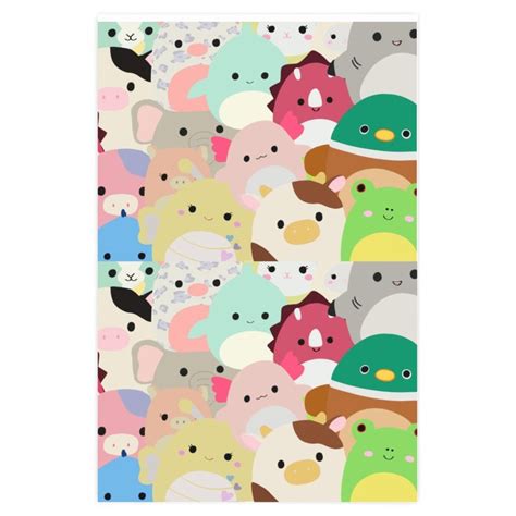 Squishmallow Wrapping Paper - Etsy