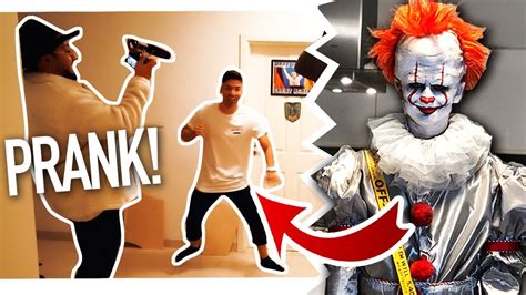 Killer Clown PRANK Als PENNYWISE YouTube