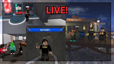 FRIDAY LIVESTREAM PLAYING ROBLOX MM2 ERLC WITH FANS JOIN ME YouTube