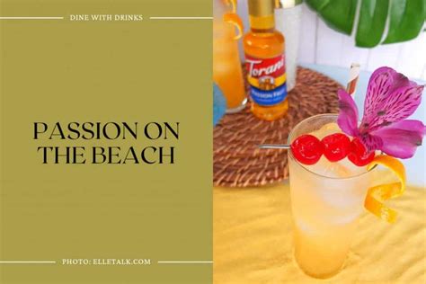 20 Best Vodka And Passion Fruit Cocktails Dinewithdrinks