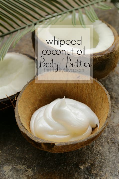 Diy Homemade Whipped Coconut Oil Body Butter Coconut Oil Body