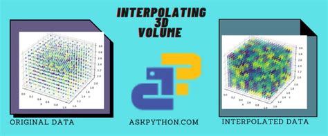 Interpolation Of A 3d Volume With Numpy And Scipy Askpython