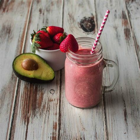 Strawberry Avocado Smoothie Upstate Ramblings