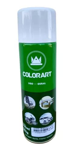 Tinta Spray Coloart Branco Brilhante Uso Geral 300ml MercadoLivre