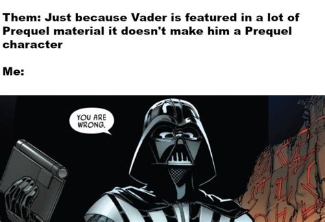 darth vader is featured in a comic