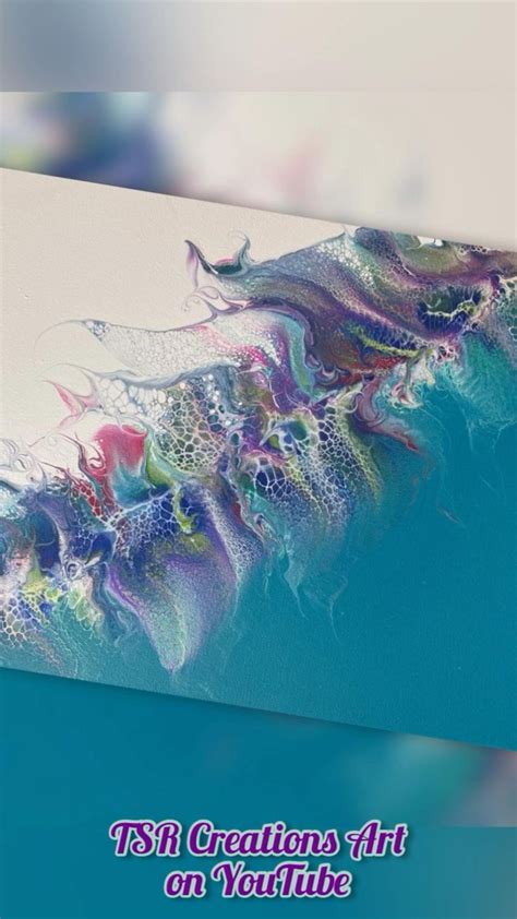 Fluid art swipe technique. | Pouring painting, Acrylic pouring art ...