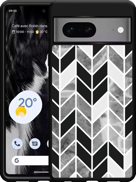 Google Pixel 7 Hardcase Hoesje Visgraat Marmer Designed By Cazy Bol