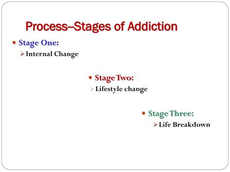 Ppt Addictive Personality Stages Recovery And Ethical