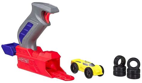 NERF Nitro Throttleshot Blitz Car Launcher Yellow Hasbro Toys - ToyWiz