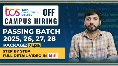 Tcs Off Campus Hiring Tcs Codevita Season Registration Process