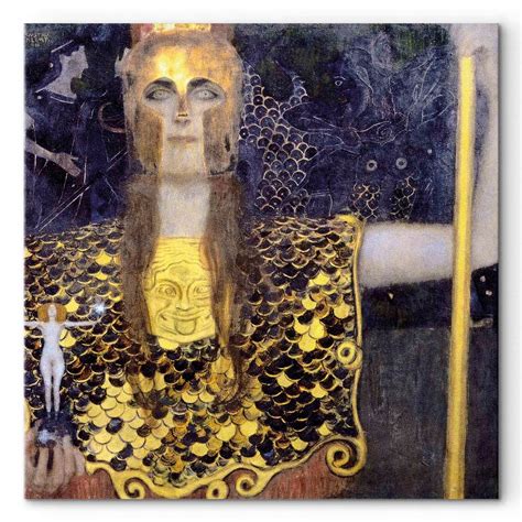 Gustav Klimt Minerva Kobieta Obraz Akustyczny Wyg Uszaj Cy Sypialnia