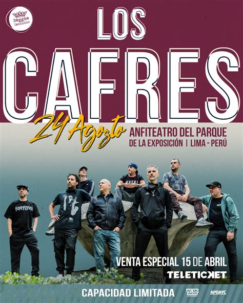 Los Cafres Vuelven A Lima Y Se Presentan Este 24 De Agosto En El