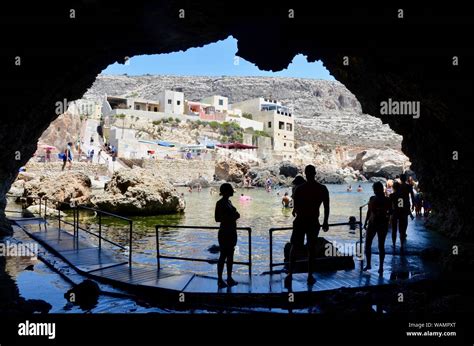 Ghar Lapsi Cave Hi Res Stock Photography And Images Alamy