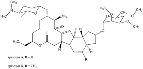 Structural formula of spinosad | Download Scientific Diagram