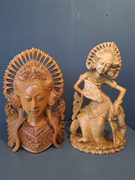 Sculptures Wood Bali Indonesia Catawiki