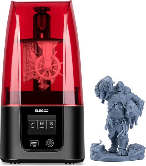 ELEGOO Mars 3 MSLA Impresora 3D Resina con 4K 6 66 LCD Monocromático