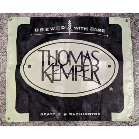 Thomas Kemper Accents Vintage Thomas Kemper Flag Beer 35 X 3