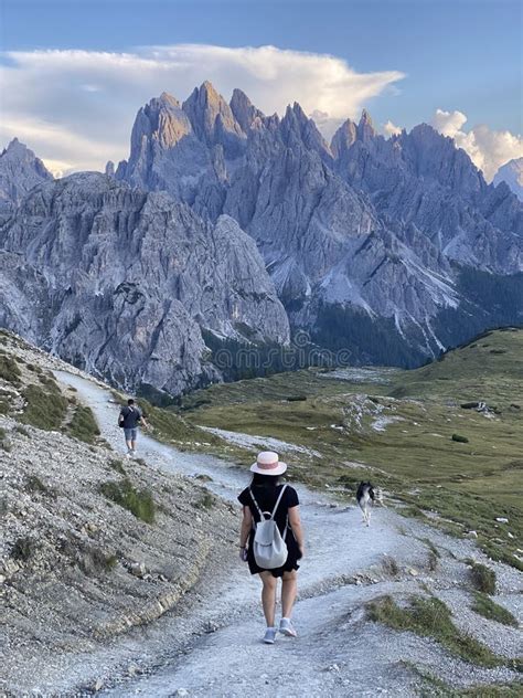 Beautiful Peaks Of Tre Cime Di Lavaredo In The Italian Dolomites