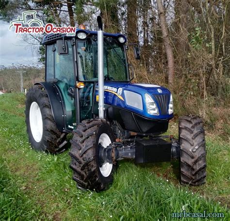 En Detalle New Holland T 4050 F De Mcb Casal Tractorocasión