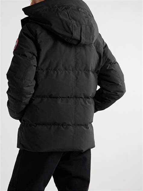 Canada Goose Wyndham Arctic Tech® Hooded Down Parka Black Canada Goose