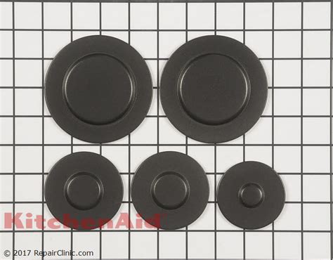 Surface Burner Cap Wpw10183374 Kitchenaid Replacement Parts