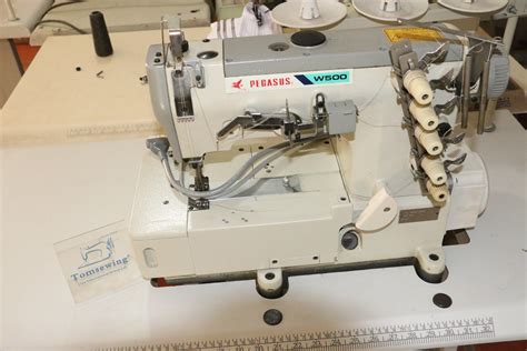 Flatbed Used Coverstitch Sewing Machine Secondhand Pegasus W500 W562