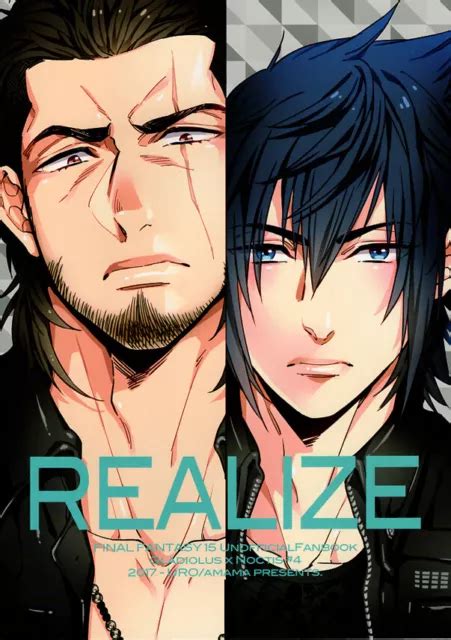 BANDE DESSINÉE FINAL Fantasy 15 XV Doujinshi Gladiolus Gladio x