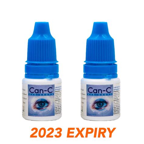 Can C Eye Drops Lubricant With Antioxidant N Acetylcarnosine 2 Bottle In 1box 5ml