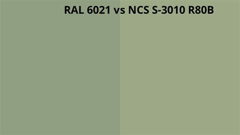 Ral 6021 Vs Ncs S 3010 R80b Ral Colour Chart Uk