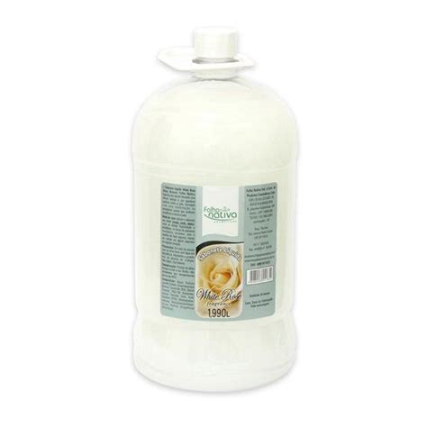 Sabonete líquido folha nativa white rose 1990ml Sabonete Magazine Luiza