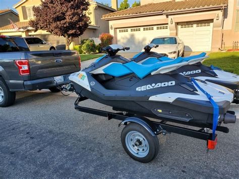 2 2019 Sea Doos Two Seater Personal Watercraft Spark 2 Up For Sale With Trailer Ebay