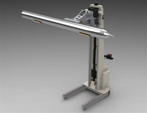 22366 Clamping Lift For Rotating Silicon Ingots Alum A Lift