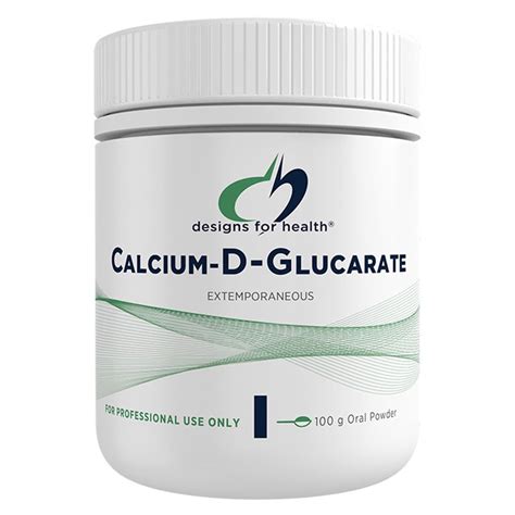 Designs For Health Calcium D Glucarate 100g Healthylife