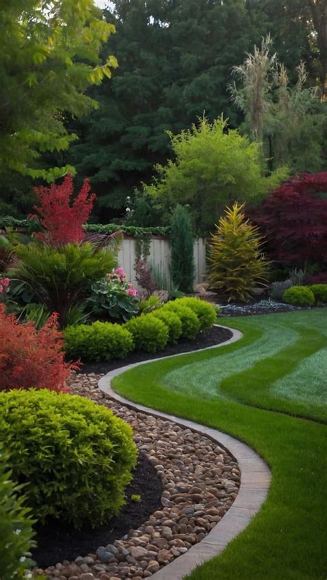 dive  style  modern backyard landscaping ideas   size