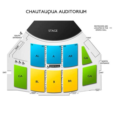 Chautauqua Auditorium Seating Chart Vivid Seats