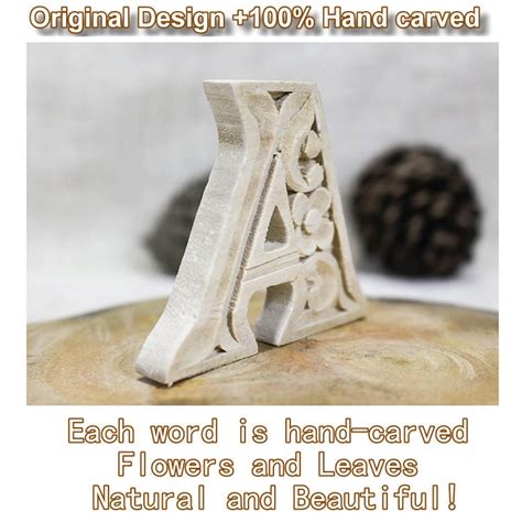 Wooden Alphabet, Wooden Letters, Wooden Craft, Carved Alphabet, DIY ...