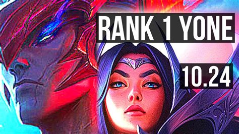 YONE Vs IRELIA MID Rank 1 Yone 68 Winrate JP Challenger V10