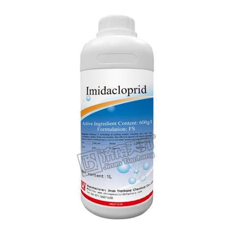 China Insecticide Imidacloprid 96 Tc 10 Wp 50 Wp 70 Wp 70 Wg 600g L Fs