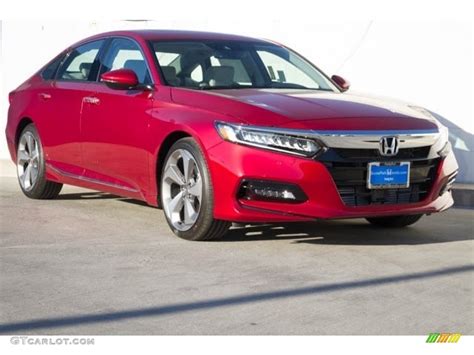 2018 Radiant Red Metallic Honda Accord Touring Sedan 125517199 Photo