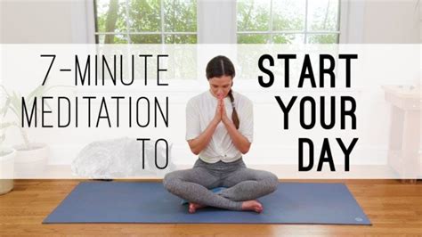 7 Min Meditation to Start Your Day | Yoga With Adriene {VIDEO} | Ponirevo