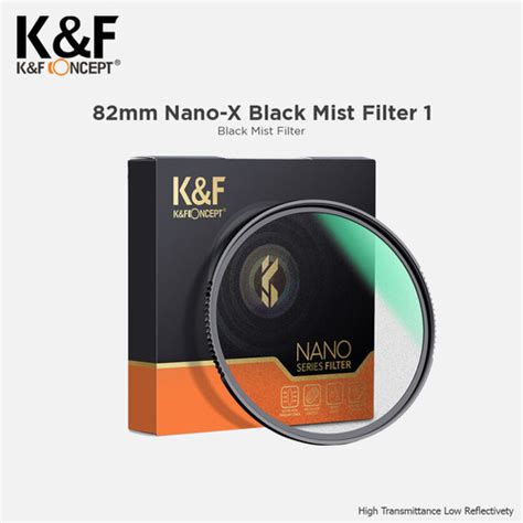 Promo KNF Concept 82mm Lens Filter Nano X Black Mist 1 1 Filter K F