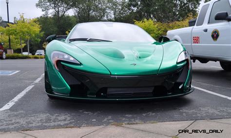 Greengreengreen 2014 Mclaren P1 Proves The Golden Rule At Pebble Beach