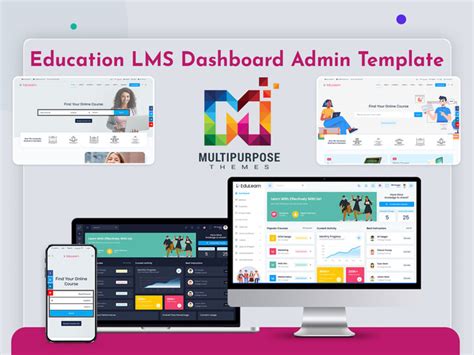 Education Lms Dashboard Admin Template Multipurpose Themes