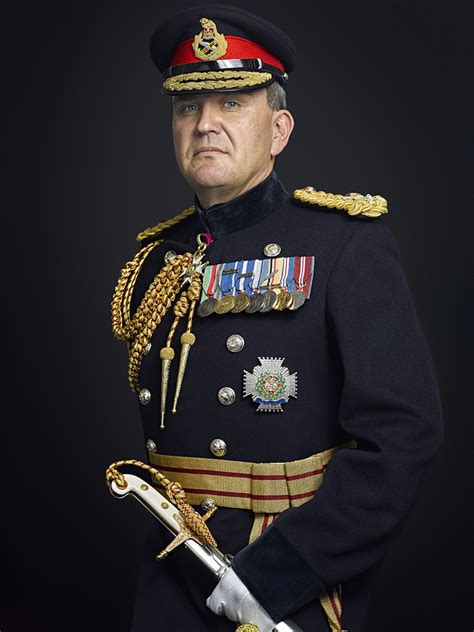 Lieutenant General Sir James Everard Kcb Cbe Portrait Sitting — Rory