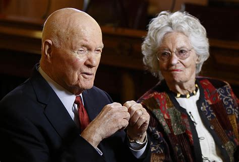 Annie Glenn Dies At Age 100 Four Years After The Love Of Her Life